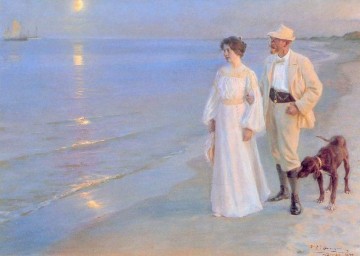 Peder Severin Kroyer Painting - Tarde de verano en Skagen 1899 Peder Severin Kroyer